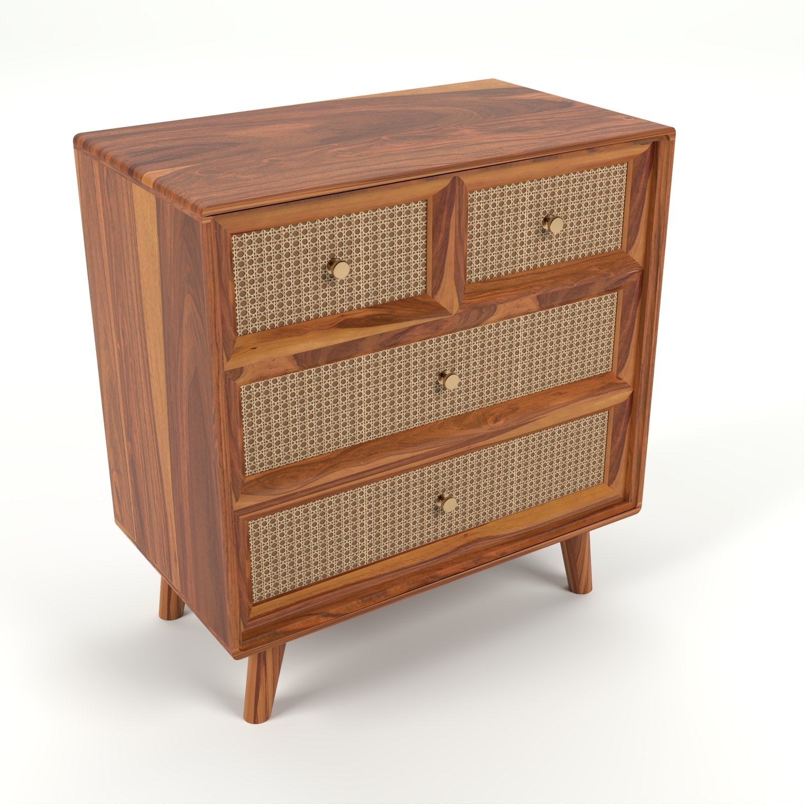 Cabinet with 4 Drawer Storage Cabinet