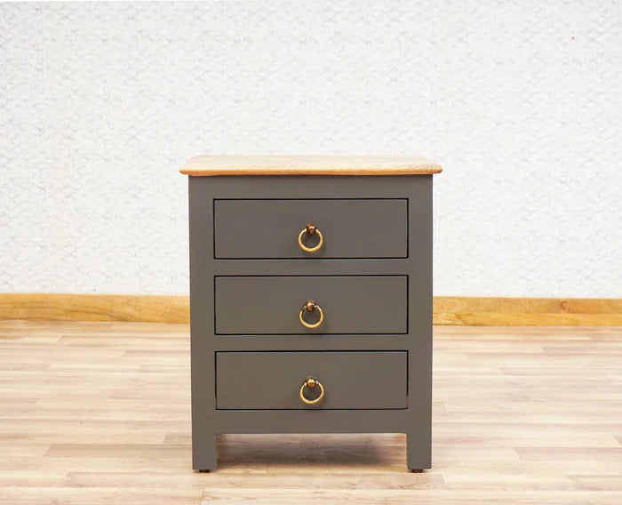 Alexandria Wooden Bedside Table
