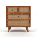 Cabinet with 4 Drawer Storage Cabinet