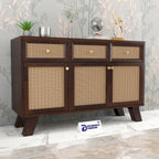 Cabinet with 3 Drawer & 3 Door Storage Cabinet