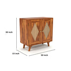 Drawlin Solid Wood  Rattan Cane  Chest of drawers