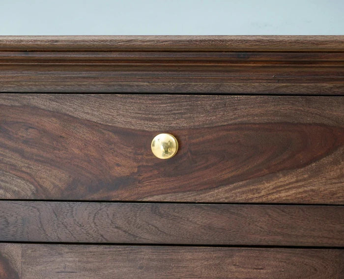 Pune Sheesham Wood Sideboard with Three Drawers & Doors