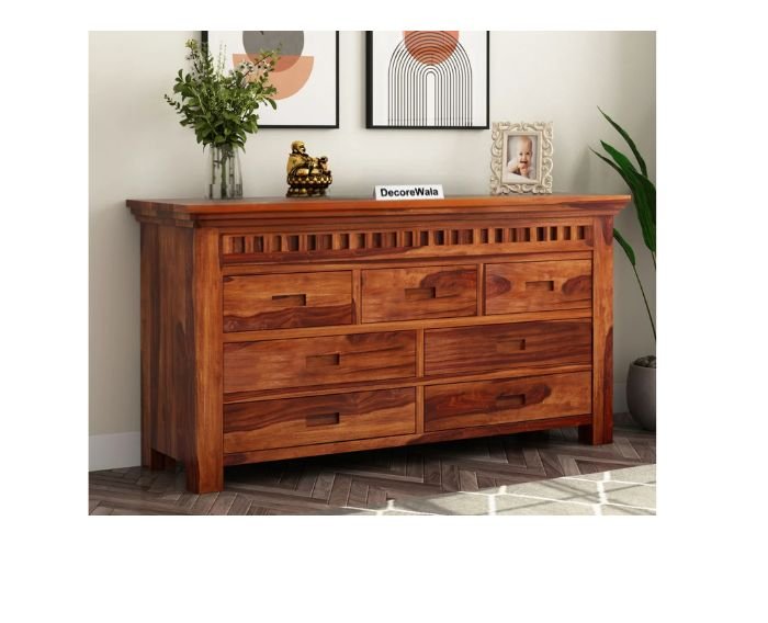 Adolph 7-Drawer Wooden Chest Of Drawers