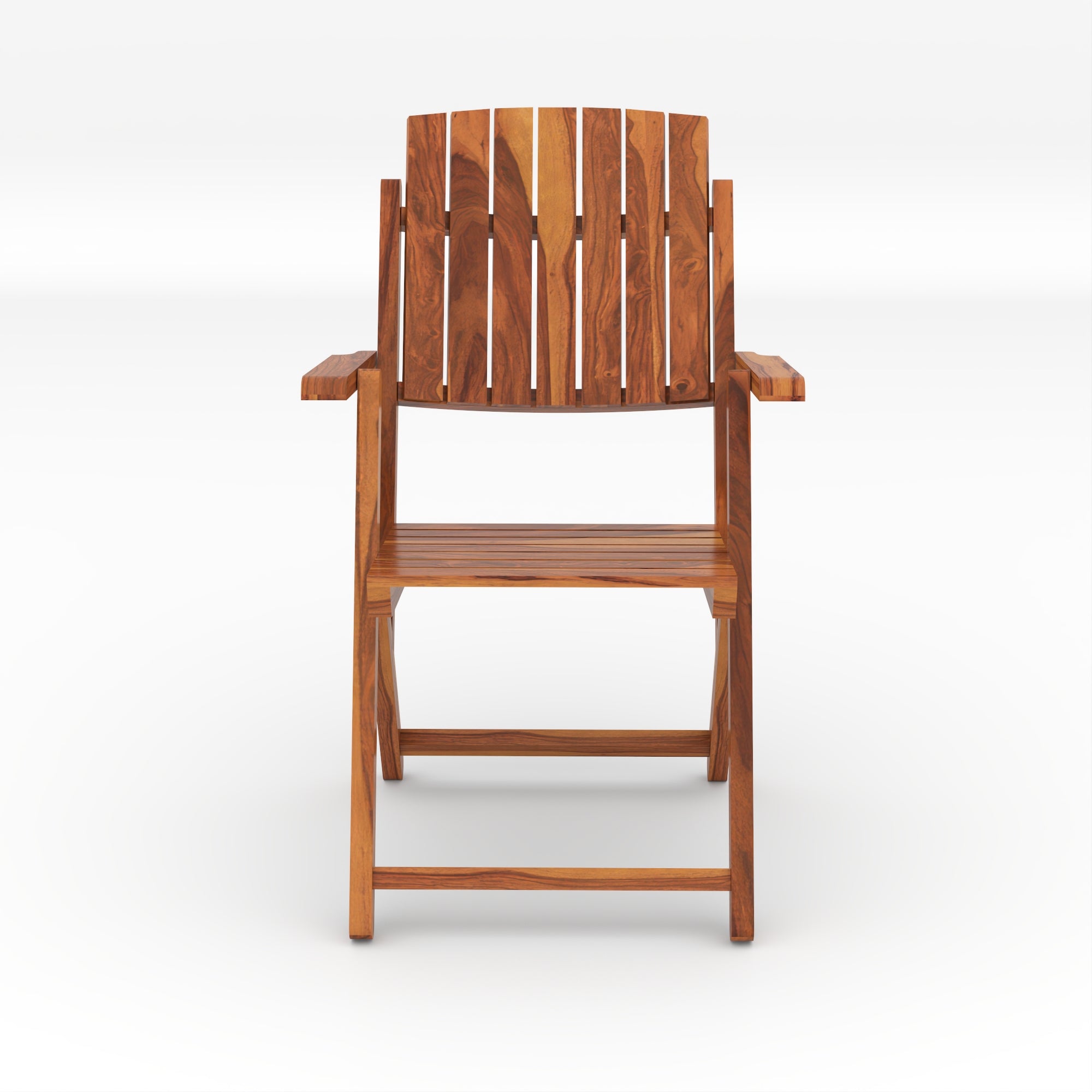 Wooden Lounge Chair with Matching Center Table