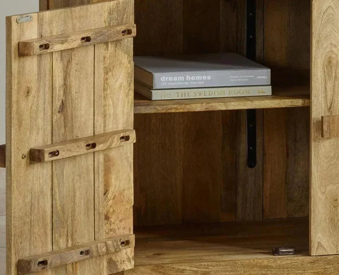 Portugal Solid Wood Two Door Cabinet