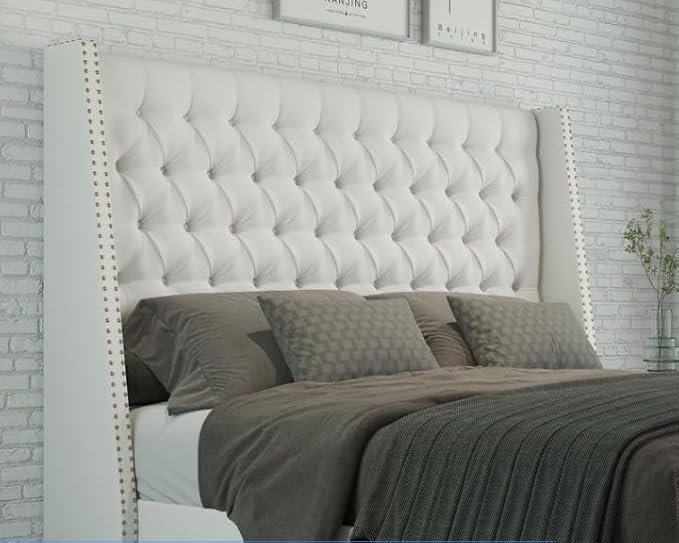 Modern Upholstered Queen & King Size Bed | Premium Fabric Bed