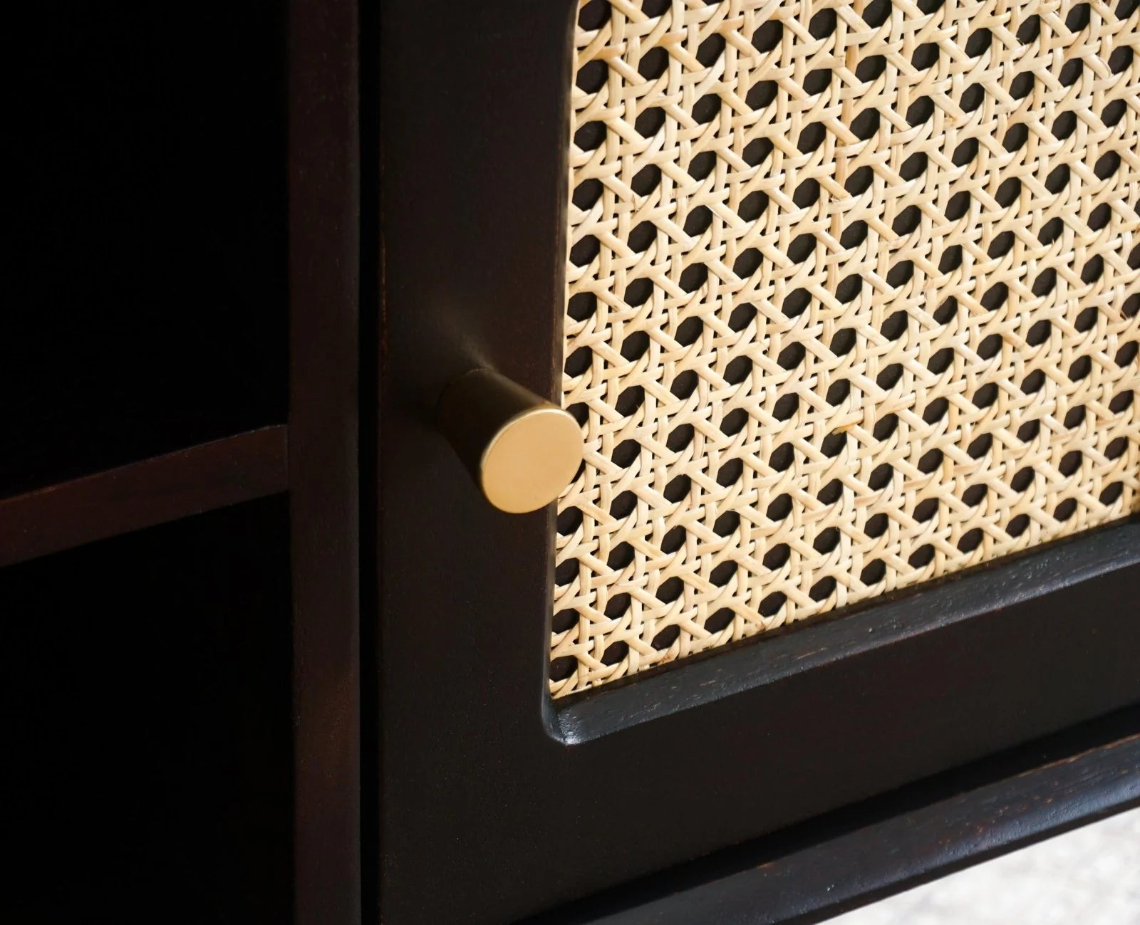 Sitlyne Solid Wood Two Door Wall Shelf