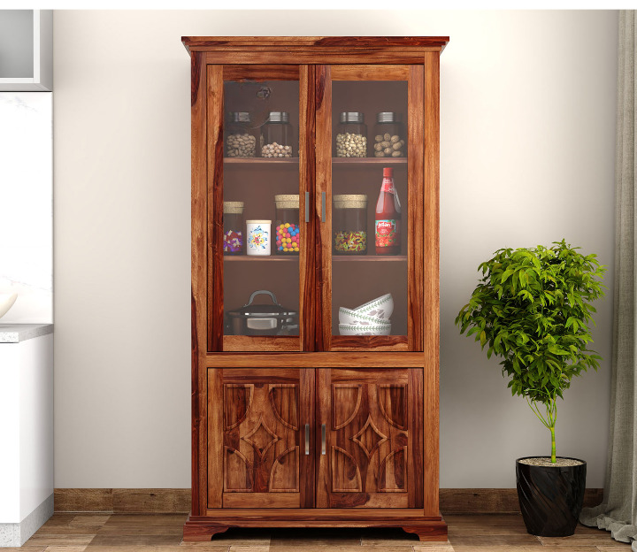 Craftory Double Door Crockery Unit