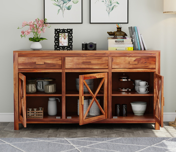 Montillo Sheesham wood Sideboard and Cabinet