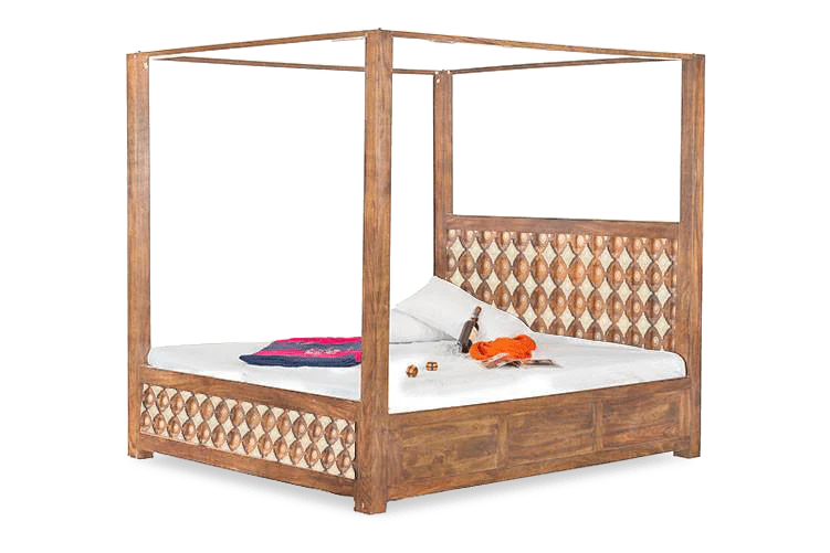 Grainelle Solid Wood Bed – Luxury Lies in the Grain