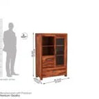 Tomestra Wooden Book Case
