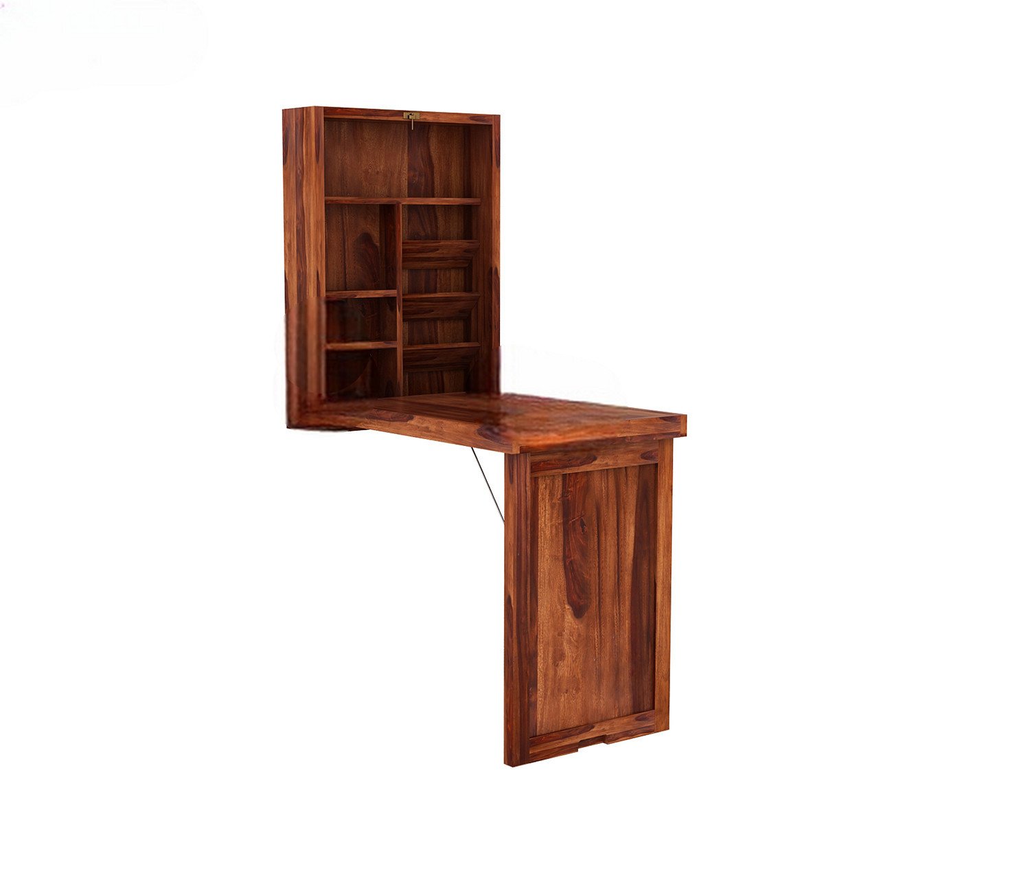 Lorrenzo Foldable Wall Table with Storage