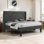 Modern Upholstered King Size Bed | Premium Fabric Bed