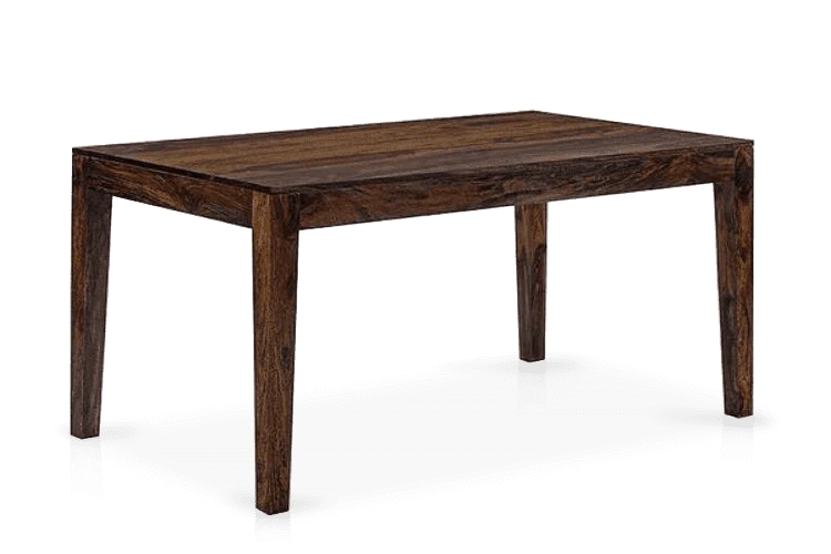 Solid Wood Teffe Dining Set with Bench (6 Seater)