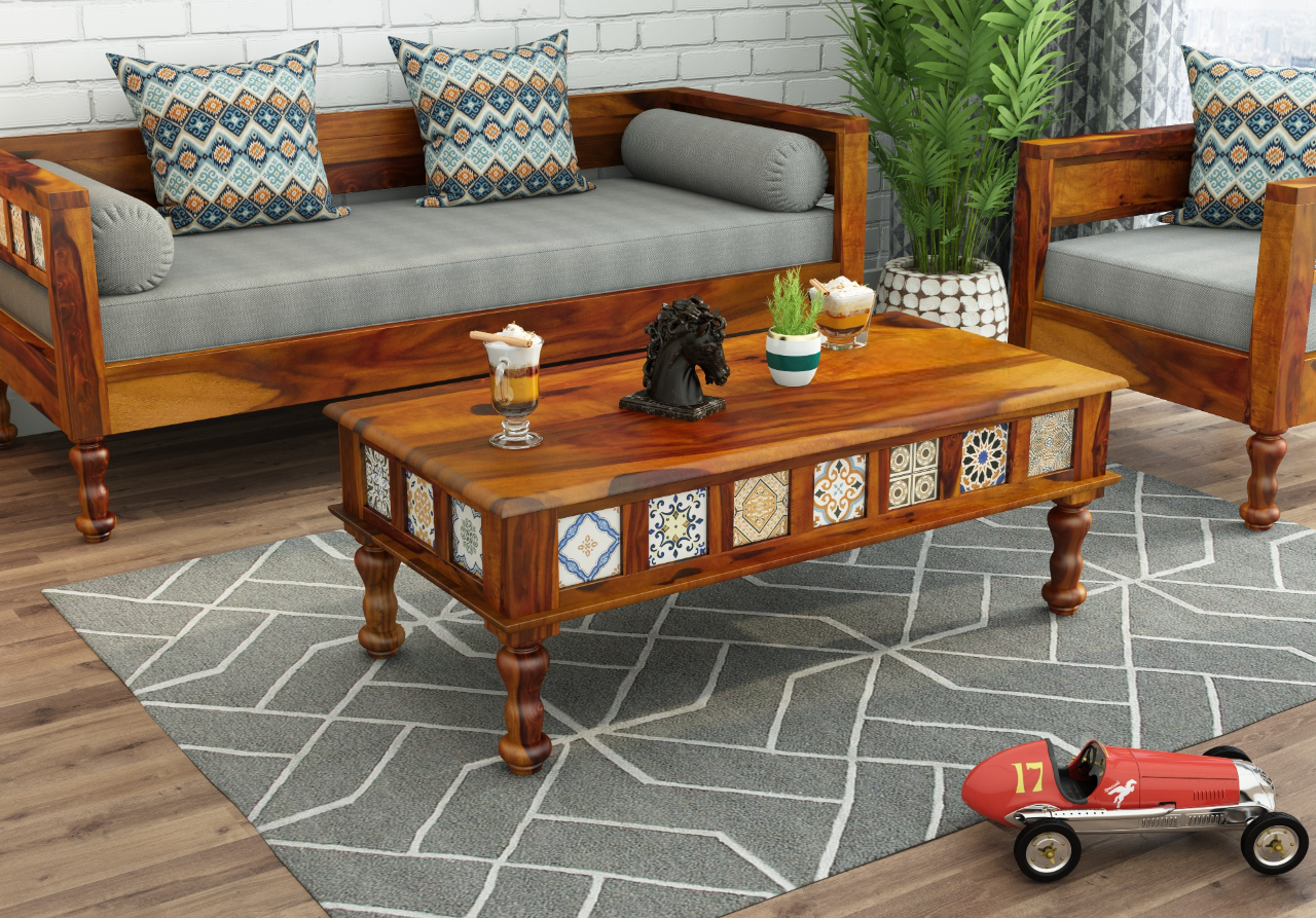 Relay Ceramic Tile Coffee Table