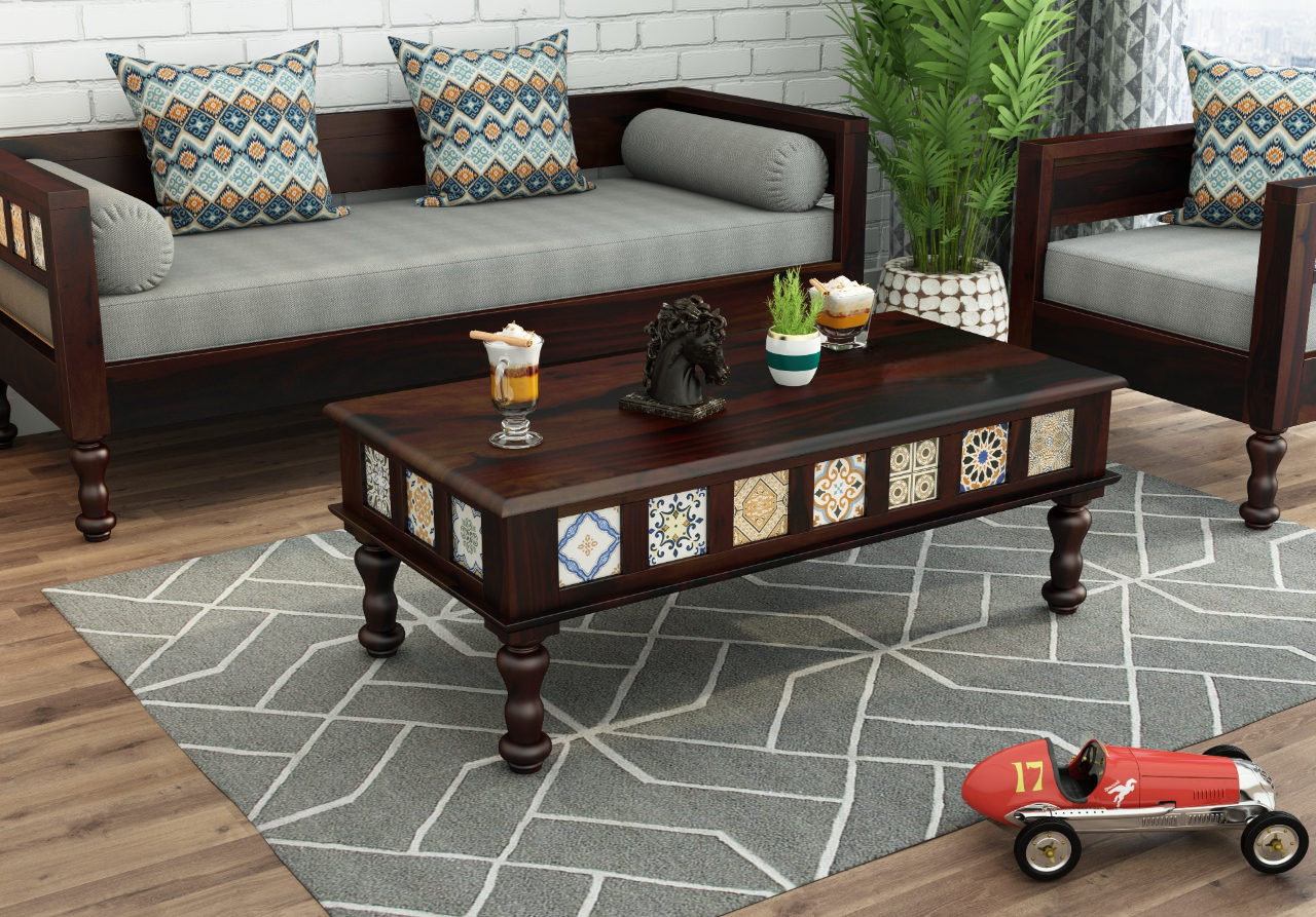 Relay Ceramic Tile Coffee Table