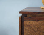 Panama Sheesham Wood 3 Drawer 1 Door Sideboard