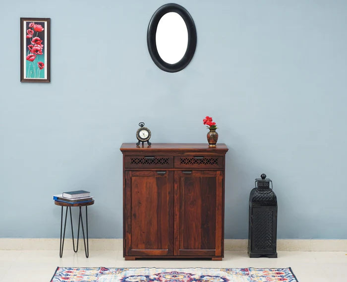 Godavari Sheesham Wood Sideboard with 2 Drawers & Doors