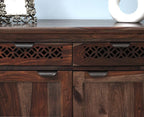Godavari Sheesham Wood Sideboard with 2 Drawers & Doors
