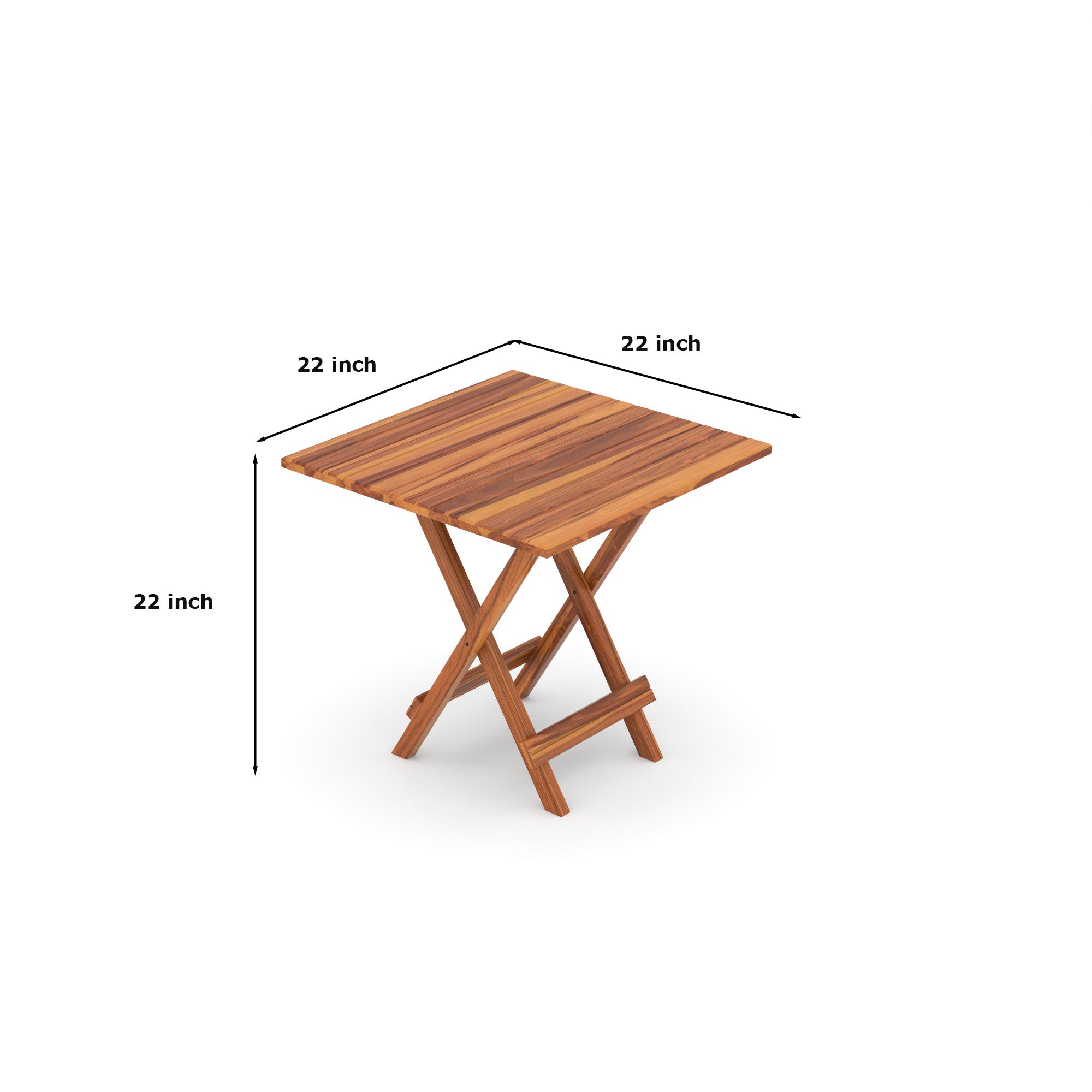 Wooden Lounge Chair with Matching Center Table