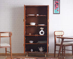 Boston Solid Wood Four Door Crockery Unit Kitchen Cabinet