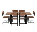 Live Edge 6 Seater Dining Set