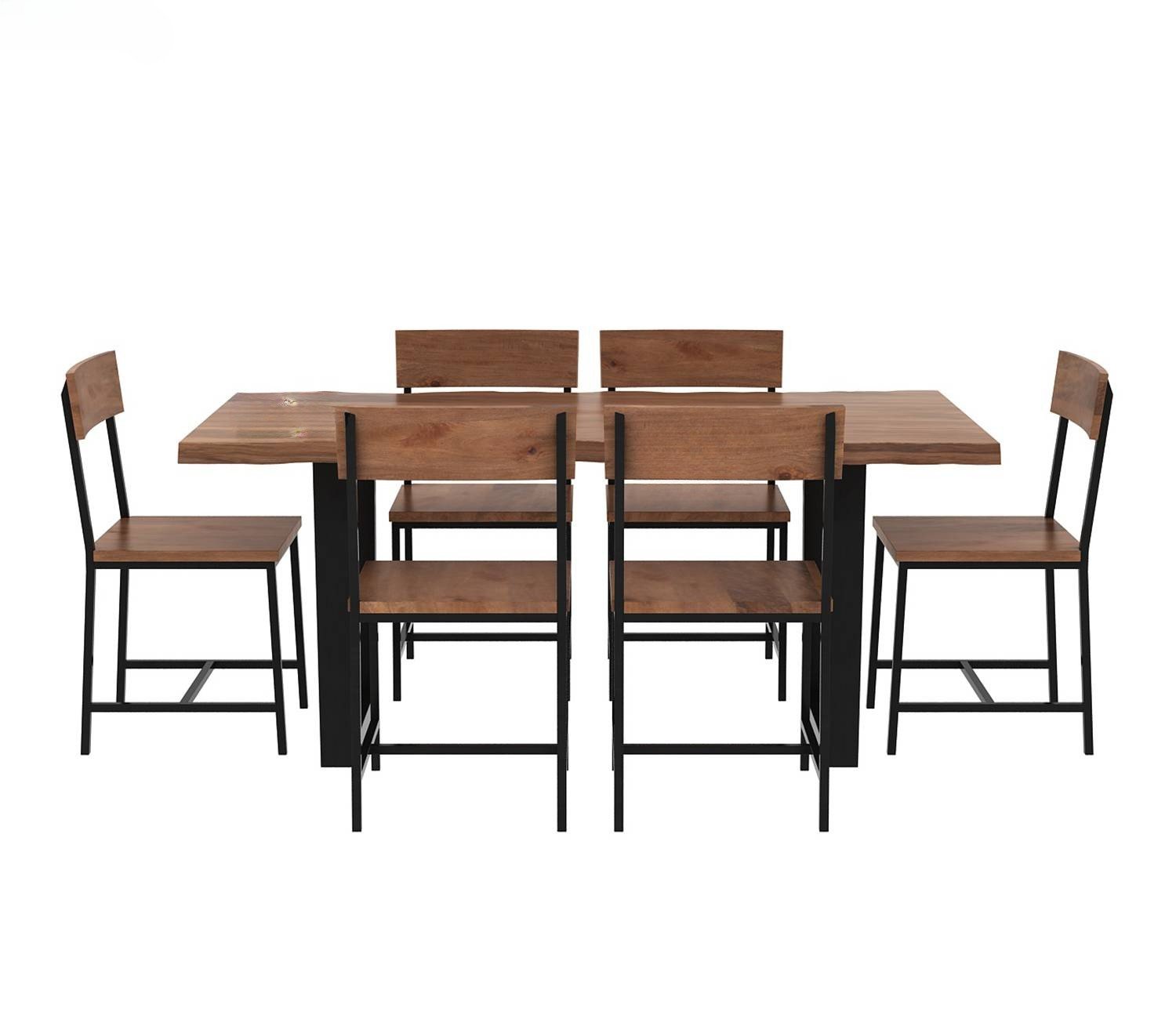 Live Edge 6 Seater Dining Set