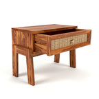 Bedside Solid Wood 1 Drawer Bedside Table