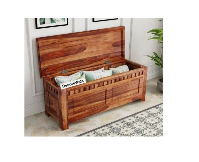 Orza Solid Wood Trunk Box