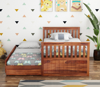 Millo Kids Trundle Bed With Storage