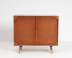 Boston Solid Wood Rattan Cane Two Door Sideboard Cabinet