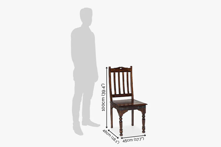Solid Wood Jaipur Dining Set with Bench
