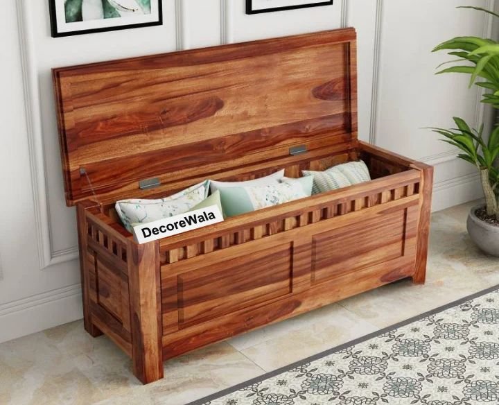 Orza Solid Wood Trunk Box