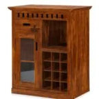 Solid Wood Kuber Bar Modern Style Bar