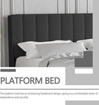 Modern Upholstered King Size Bed | Premium Fabric Bed