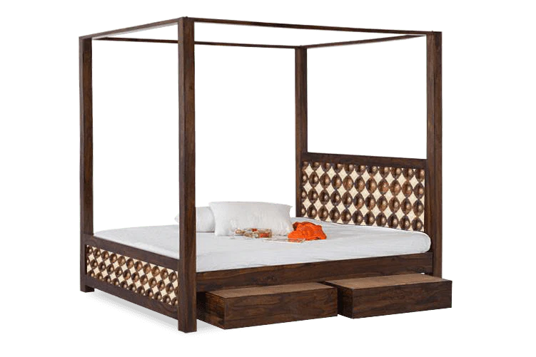 Grainelle Solid Wood Bed – Luxury Lies in the Grain
