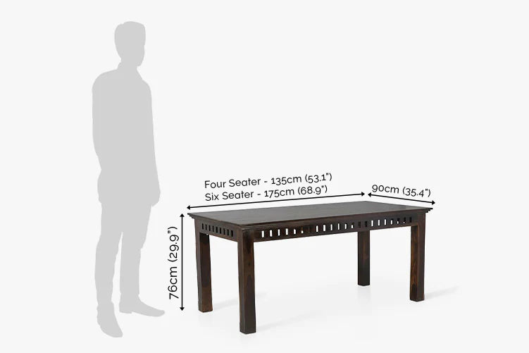 Solid Wood Kuber Dining Set