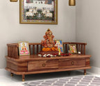 Mandir Design for Home Wooden Temple Modern Pooja unit