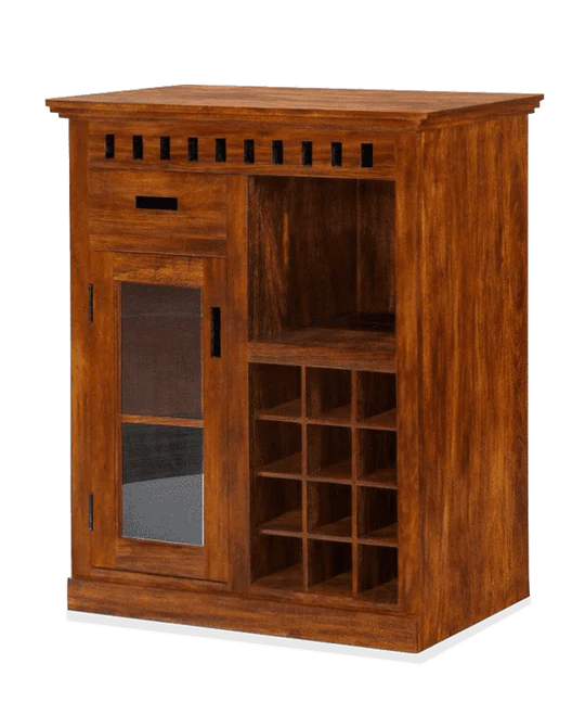 Solid Wood Kuber Bar Modern Style Bar