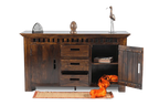 Solid Wood Kuber Sideboard