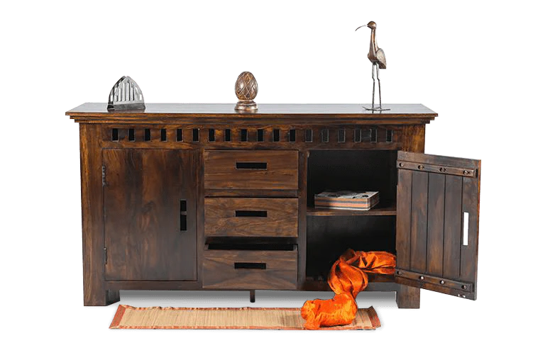 Solid Wood Kuber Sideboard
