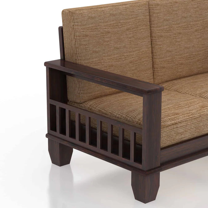 Maharaja Solid Sheesham Wood 5 Seater Sofa Set 3+2