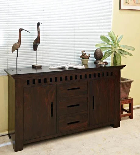 Solid Wood Kuber Sideboard