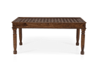 Solid Wood Brass Dining Set