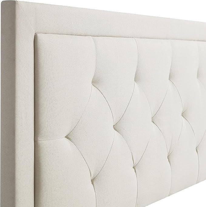 Modern Upholstered King Size Bed | Premium Fabric Bed