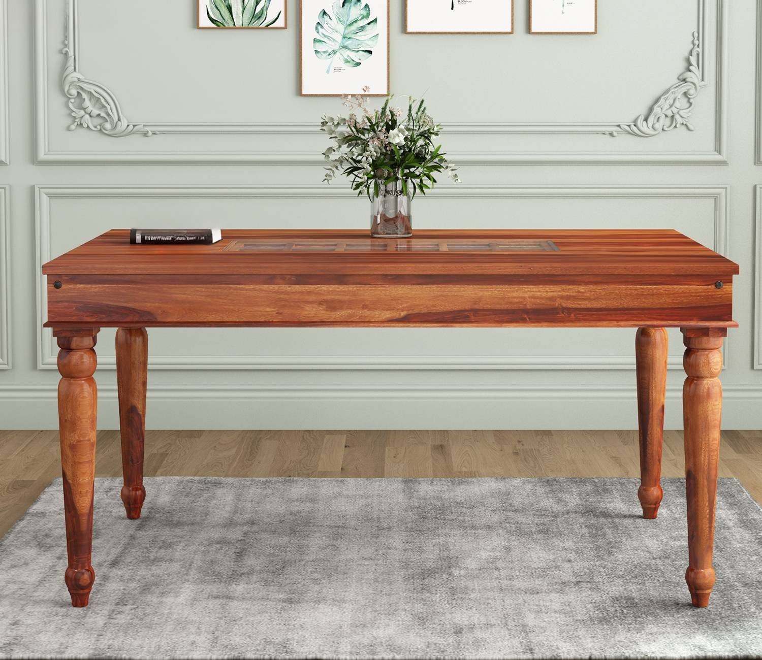 Boho 6 Seater Dining Table Set