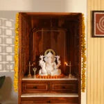 Sheesham Pooja Mandir with Drawer