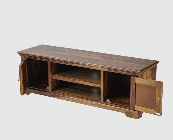 Pune Sheesham Wood Two Door TV Cabinet