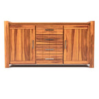 Solid Sheesham Wood Sideboard Storage Cabinet for Living Room/Bedroom