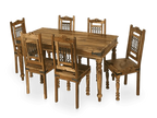 Solid Wood Jali Dining Set